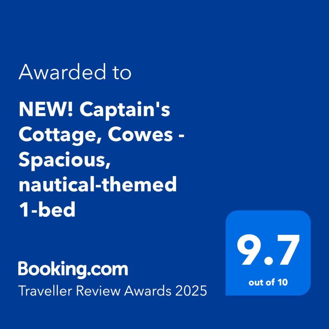 Captain'S Cottage - Central West Cowes - Spacious, Entire 1-Bed Home Dış mekan fotoğraf